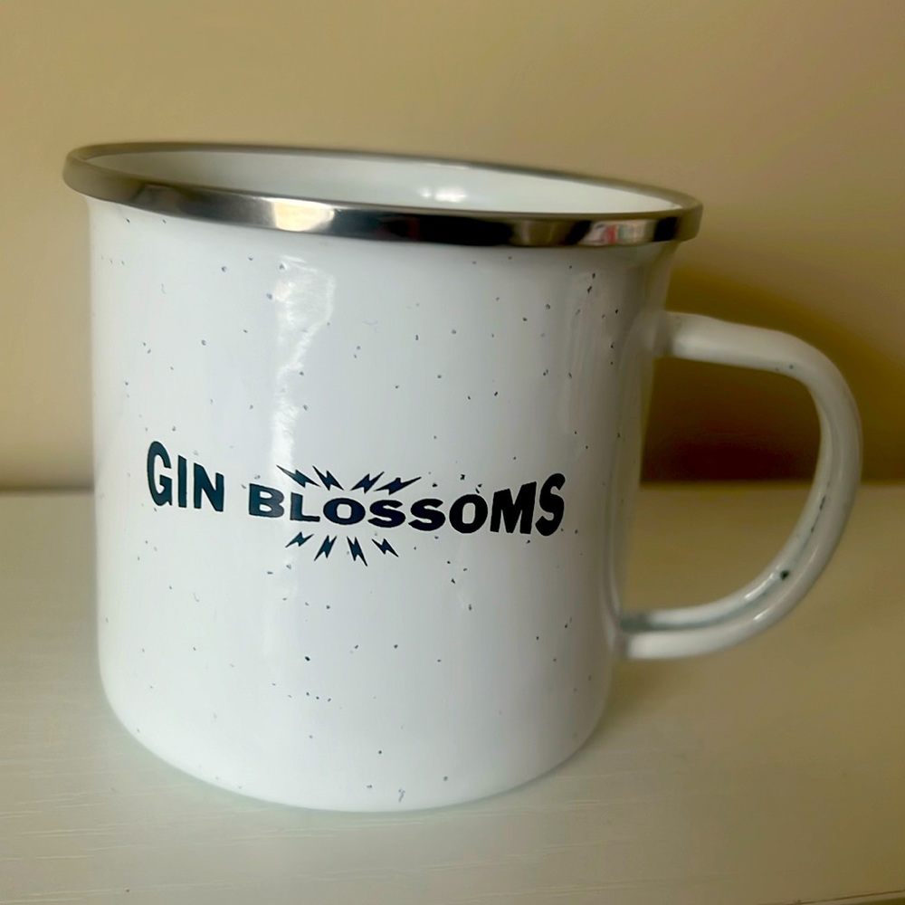 Gin Blossoms Metal Cup Concert Merch